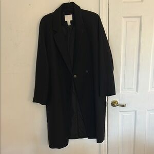 H&M oversized Black Women's Coat